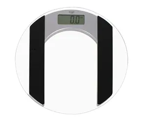 Adler AD 8122 / Waga osobista / maksymalnie 150 kg / LCD / szkło hartowane / 1x CR2032