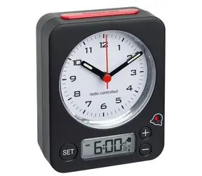 TFA 60.1511.01.05 - COMBO Budzik analogowy z czasem sterowanym radiowo 