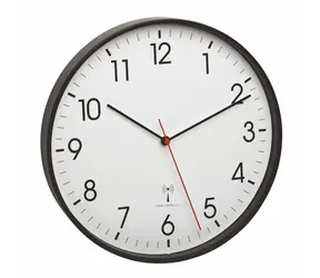 TFA 60.3537.01 - Zegar ścienny sterowany sygnałem radiowym - czarny