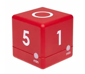 TFA 38.2039.05 - CUBE Timer cyfrowy - czerwony