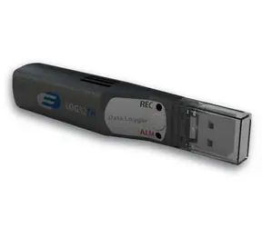 TFA 31.1054 - Rejestrator danych LOG32 TH do pomiaru temperatury i wilgotności z wyjściem PDF i złączem USB 