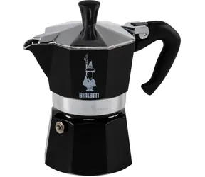 Bialetti Moka Express dzbanek do mokki na 3 filiżanki 150 ml czarny 