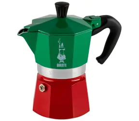 Bialetti Moka Express czajnik 3-filiżankowy Italia 130 ml