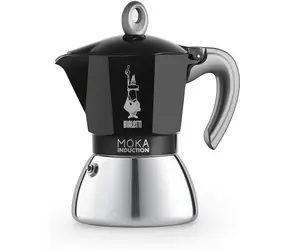 Bialetti Moka Czajnik indukcyjny na 2 filiżanki czarny 100 ml