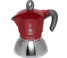 Bialetti Moka Induction 2-cup czajnik czerwony 100 ml / wyprzedaż