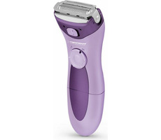 Golarka damska Esperanza EBG003V Aruba fioletowa / baterie AA / timer