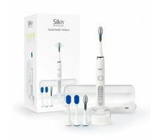 Silk&#39;n Sonic Smile DELUXE / soniczna szczoteczka wibracyjna / 31 000 wibracji / 5 trybów / timer / IPX7 / 4X głowice