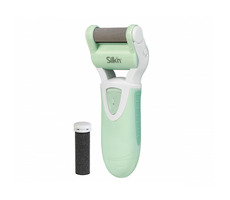 Silk&#39;n MicroPedi Wet & Dry / Pedicure / 46 obrotów na sekundę / 2 wałki / 2x AA
