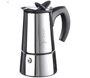 Bialetti Musa Induction moka pot na 4 filiżanki 200 ml srebrny