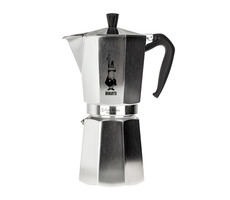 Bialetti Moka Express dzbanek do mokki na 18 filiżanek 900 ml srebrny