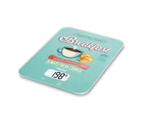 BEURER KS 19 Waga śniadaniowa / cyfrowa waga kuchenna / maks. 5 kg / Funkcja TARA / dotyk. pikolak