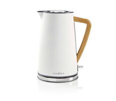 Nedis KAWK510EWT biały / Szybkowar / 2200 W / 1,7 L / stal nierdzewna