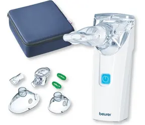Inhalator BEURER IH 55 / membrana / 0,25 ml-min / bateria 4X AA / akcesoria