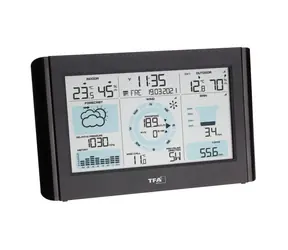TFA 35.1161.01 - WEATHER PRO Hobby stacja pogodowa z prognozą pogody, anemometrem i deszczomierzem 