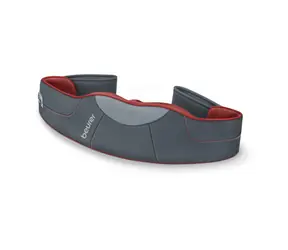 BEURER MG 151 / Pas do masażu Shiatsu / 8 głowic masujących 3D / 3 poziomy intensywności