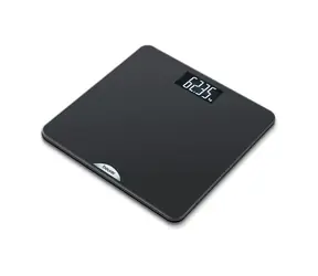 BEURER PS 240 czarna / Waga osobista / 180 kg / kg/lb/st / 300 x 300 mm / 3x AAA