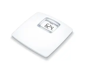 BEURER PS 25 / Waga osobista / 180 kg / kg/lb/st / 345 x 340 mm / 2x AAA