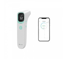 TrueLife Care Q10 BT / Bezdotykowy termometr medyczny / 3 tryby / 35°C - 42,2°C / pamięć 20 pomiarów / wyświetlacz LCD / sprzedaż