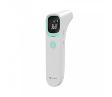 Termometr TrueLife Care Q9 / Bezdotykowy termometr zdrowotny / 2 tryby / 35°C - 42,2°C / pamięć 20 pomiarów / wyświetlacz LCD