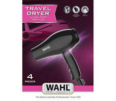 Wahl 3402-0470 Suszarka podróżna / podróżna suszarka do włosów / 1000W / 2 poziomy mocy / 1,6 m