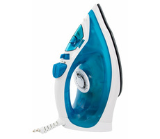 Esperanza EHI002 Żelazko parowe niebiesko-białe / Żelazko parowe z płytą ceramiczną / 2200W