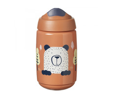 Tommee Tippee Superstar 390ml czerwony / Kubek bez wypływu / od 12 miesiąca