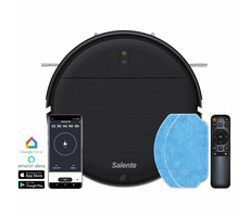 Salente R2 czarny / Odkurzacz automatyczny / WiFi / 2500 mAh / 65 dB / Hepa 