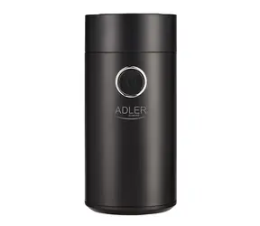 Adler AD 4446bs czarny / Młynek do kawy / pojemnik 75g / 150 W 