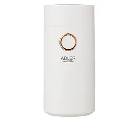 Adler AD 4446wg biały / Młynek do kawy / pojemnik 75g / 150 W 