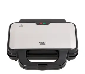 Adler AD 3043 czarny / Opiekacz do kanapek / 1300W / 2 tosty 