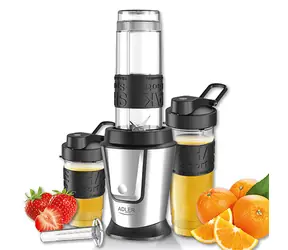 Adler AD 4081 czarny / Blender osobisty z listwą chłodzącą / 800W 