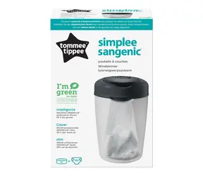 Tommee Tippee Sangenic Simplee szary / Kosz na pieluchy 