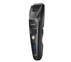 Panasonic ER SC 40 K803 czarny / Trymer do włosów i brody / 1 nasadka / długość strzyżenia 0,5-10 mm / ostrze stalowe 