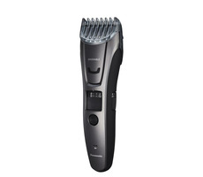 Panasonic ER-GB80-H503 czarny / Trymer do włosów i brody / 3 nasadki / długość strzyżenia 0,5-20 mm