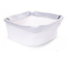 Childhome Kosz pod krzesełko Evolu 2 Biały / 24 x 24 x 15 cm