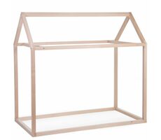 Childhome Rama łóżka Domek Naturalny 70x140cm