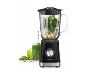Orava RM-208B czarny / Blender stołowy / 500W / 1,5 L / 2 prędkości / Funkcja Pulse