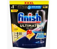 FINISH Ultimate All-in-1 50 szt. Lemon / Tabletki do zmywarki 