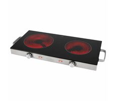 ProfiCook DKP 1211 stal nierdzewna / kuchenka indukcyjna / 2 płyty grzewcze / 2800W / regulacja mocy