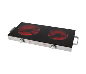 ProfiCook DKP 1211 stal nierdzewna / kuchenka indukcyjna / 2 płyty grzewcze / 2800W / regulacja mocy