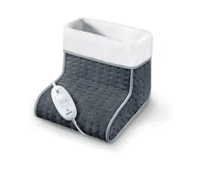 BEURER FW 20 szary / but grzewczy / automatyczne wyłączanie / materiał polarowy / 100W 