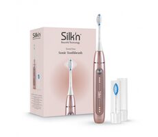 Silk&#39;n SonicYou różowo-złota / wibracyjna soniczna szczoteczka do zębów / 37 000 wibracji / 3 tryby / timer 