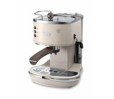 Odnowiony - DeLonghi ECOV 311.BG Icona Vintage beżowy / Ekspres do kawy dźwigniowy / 1100 W / 1,4L / odnowiony