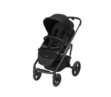 Maxi-Cosi Lila XP+ 2w1 Essential Black / spacerówka / od urodzenia do 22 kg (do 48 miesiąca)