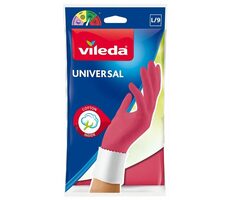 Vileda Universal (rozmiar L) / Rękawice ochronne do czyszczenia / wykończenie antypoślizgowe / 1 para