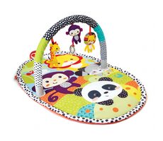 Infantino kocyk do zabawy z trapezem ZOO / od urodzenia