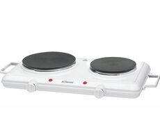Bomann DKP 5028 CB biały / kuchenka dwupłytowa / 2500 W