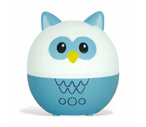 Hoo sowa Airbi PET / Dyfuzor zapachowy dla dzieci / Tryby oświetlenia LED 7 kolorów / technologia ultradźwiękowa / 250ml