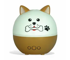 Airbi PET woof dog / Dyfuzor zapachów dla dzieci / Tryby oświetlenia LED 7 kolorów / technologia ultradźwiękowa / 250ml