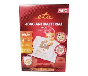 ETA eBag Antybakteryjny Maxi ETA960068021 worki do odkurzacza / 5 szt. 
